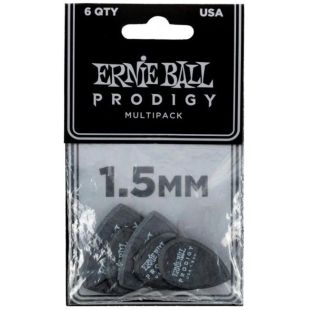 ERNIE BALL EB9342 PRODIGY PICKS 1.5 MM MULTIPACK BK