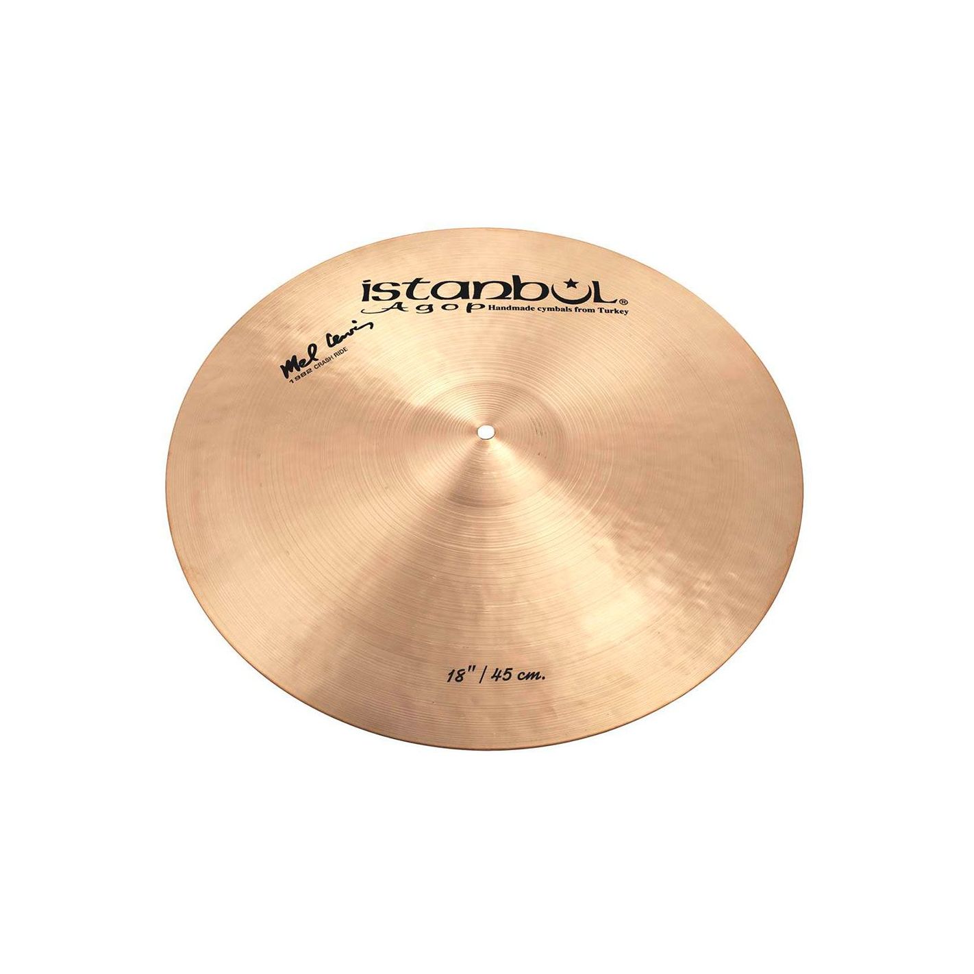 ISTANBUL AGOP 18 SIG MEL LEWIS 1982 CRASH RIDE