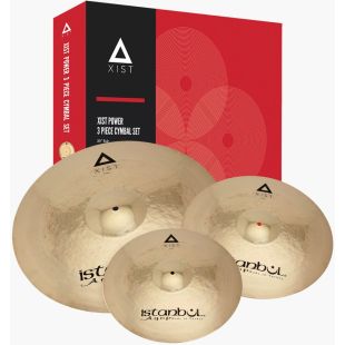 ISTANBUL AGOP SET 3 PLATOS XIST POWER BRILLIANT