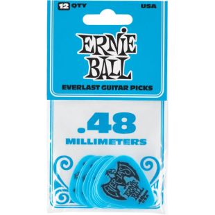 ERNIE BALL EB 9181 EVERLAST 0.48 BLUE 12BAG