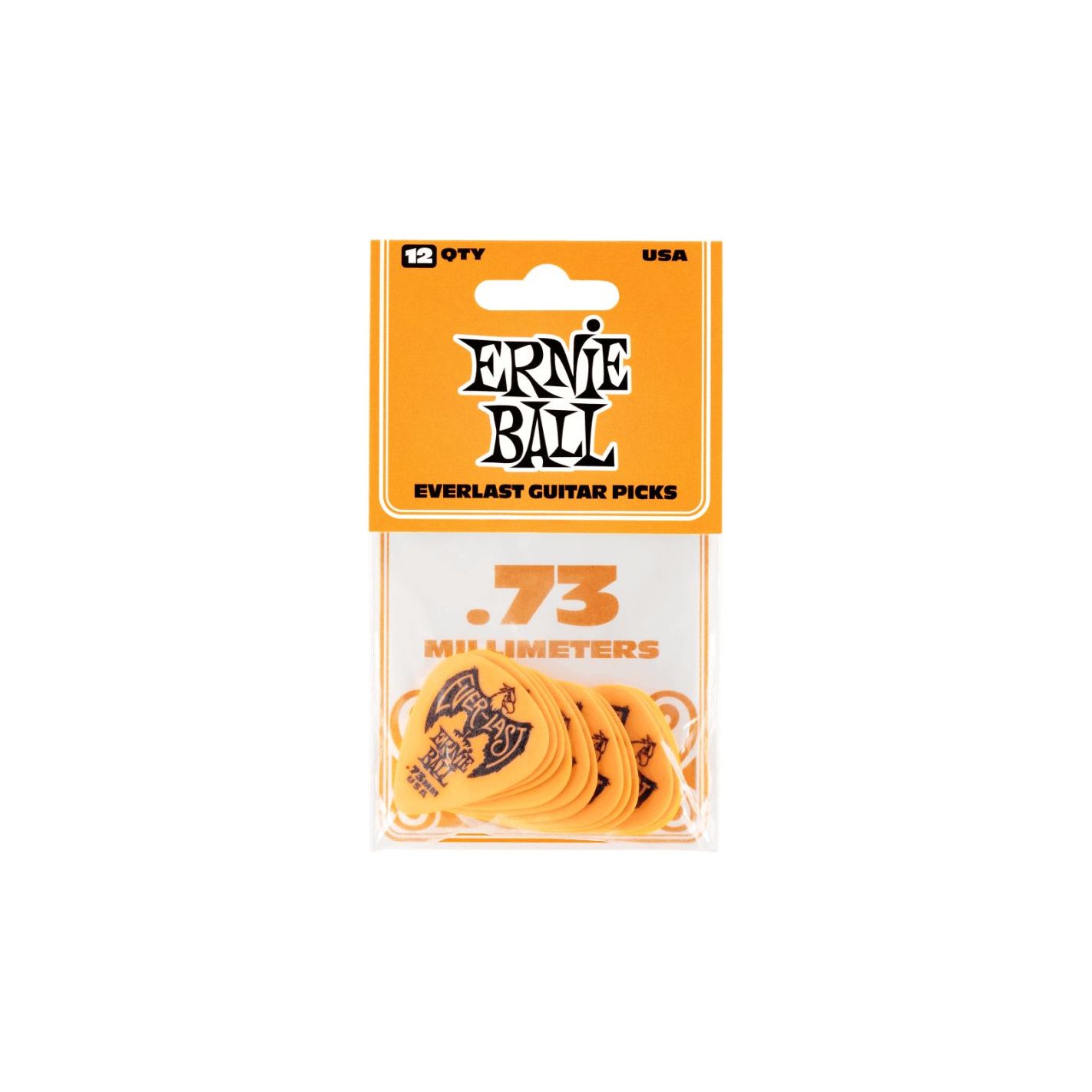 ERNIE BALL EB 9190 EVERLAST 0.73 ORANGE 12BAG