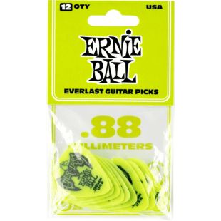 ERNIE BALL EB 9191 EVERLAST 0.88 GREEN 12BAG