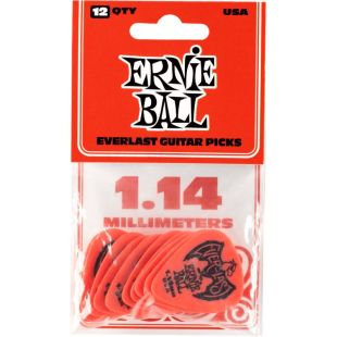 ERNIE BALL EB 9194 EVERLAST 1.14 RED 12BAG