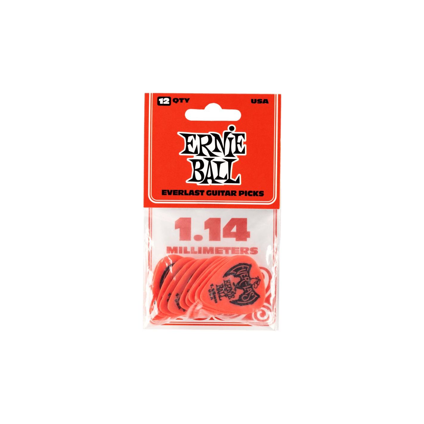 ERNIE BALL EB 9194 EVERLAST 1.14 RED 12BAG