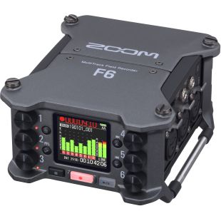 ZOOM F6 MULTITRACK FIELD RECORDER