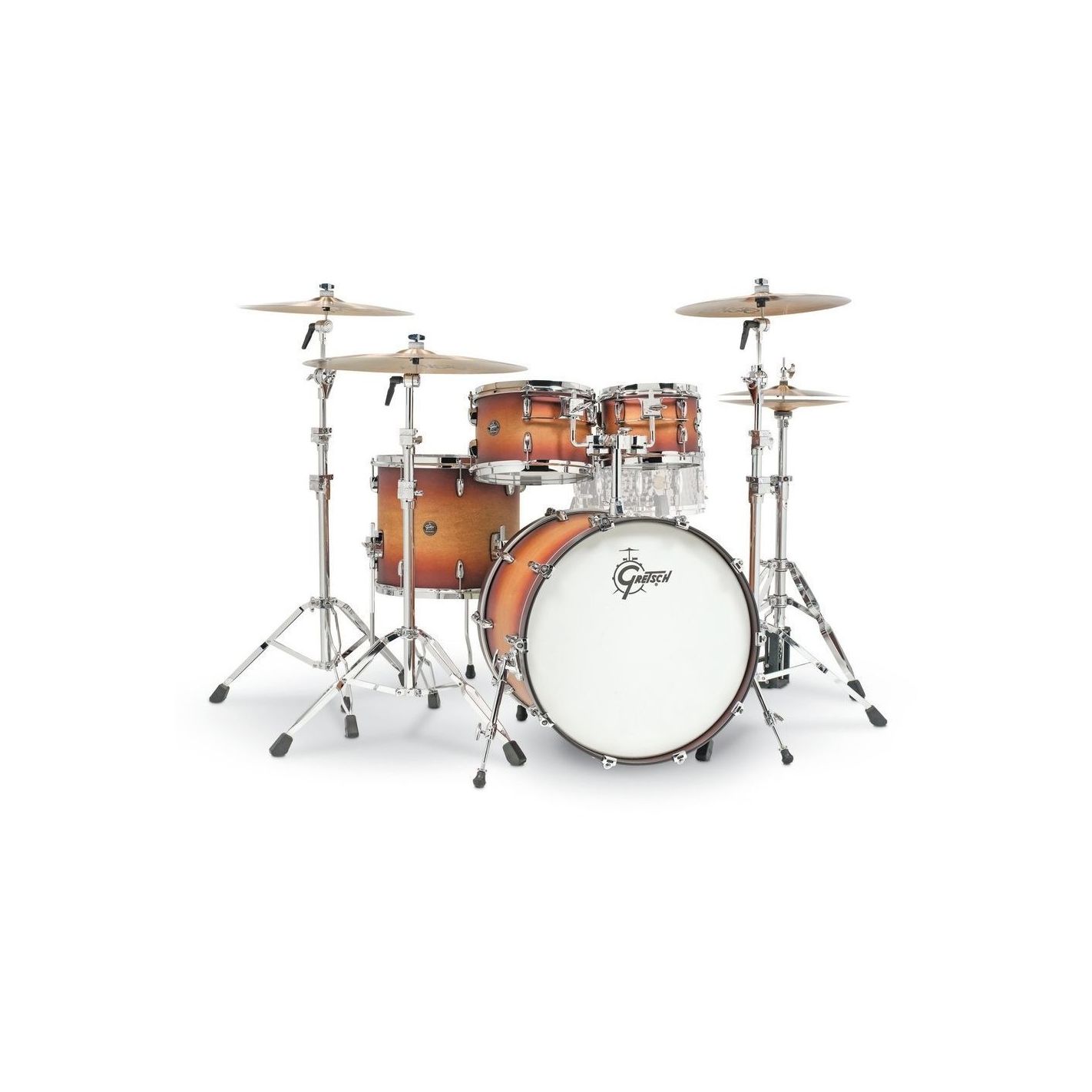 GRETSCH DRUMS RENOWN MAPLE STANDARD SATIN TOBACCO BURST