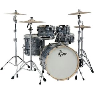 GRETSCH DRUMS RENOWN MAPLE STANDARD SILVER OYSTER PEARL