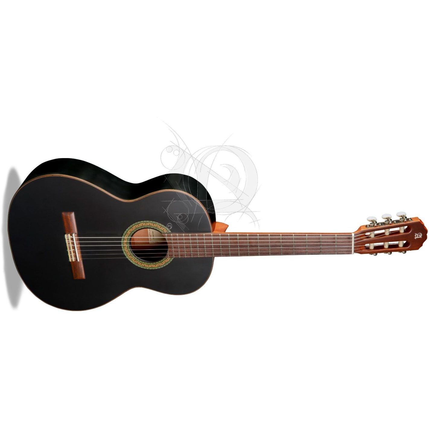 ALHAMBRA 1 C BLACK SATIN wBAG