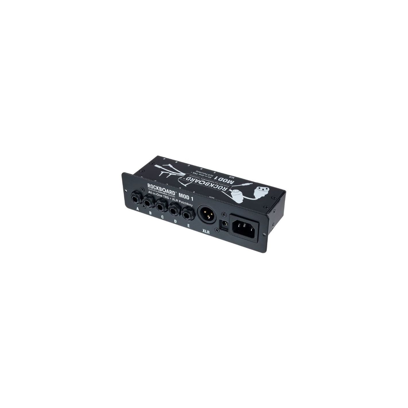 ROCKBOARD MOD 1 V2 TRS AND XLR PATCHBAY