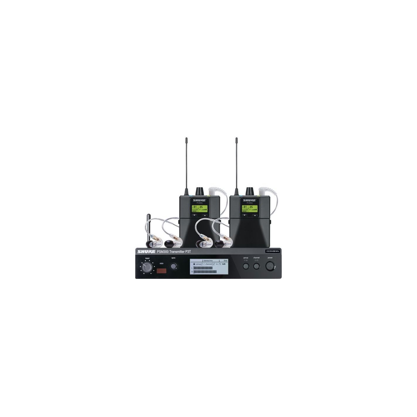 SHURE P3TERA215CL TWP K3E