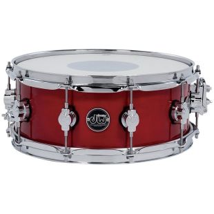 DW 14X5.5 PERFORMANCE LACQUER CHERRY STAIN SNARE