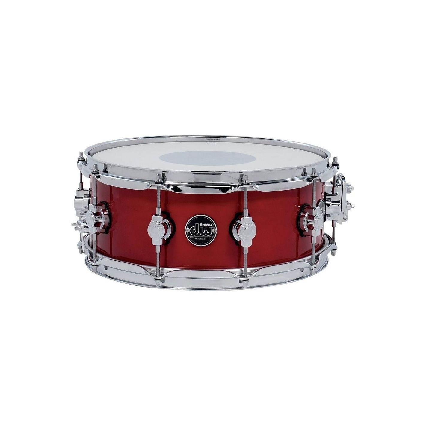 DW 14X5.5 PERFORMANCE LACQUER CHERRY STAIN SNARE
