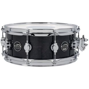 DW 14X5.5 PERFORMANCE LACQUER EBONY STAIN SNARE
