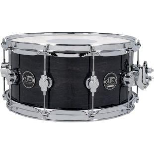 DW 14X6.5 PERFORMANCE LACQUER EBONY STAIN SNARE