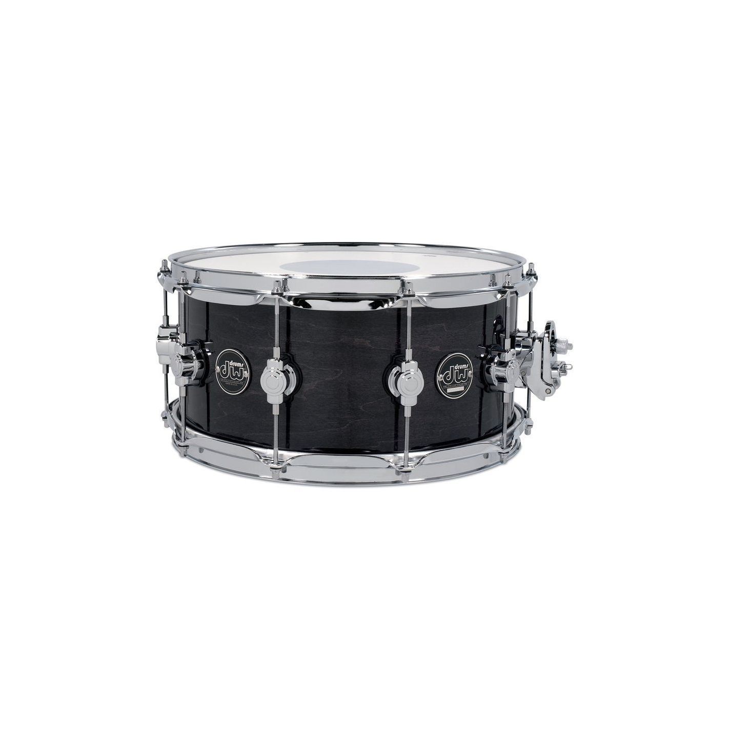 DW 14X6.5 PERFORMANCE LACQUER EBONY STAIN SNARE