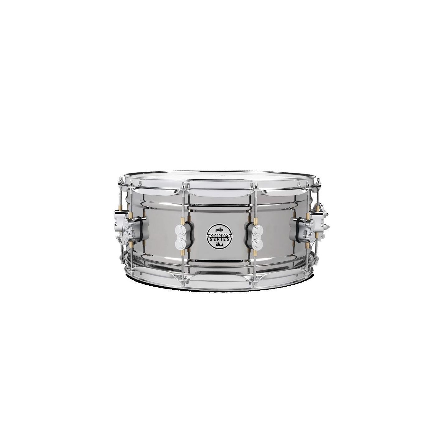 PDP 14X6.5 BLACK NICKEL OVER STEEL SNARE