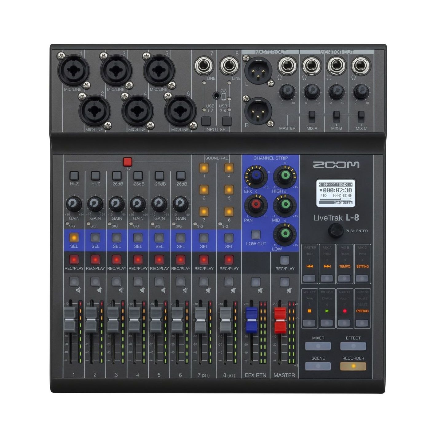 ZOOM LIVETRAK L-8