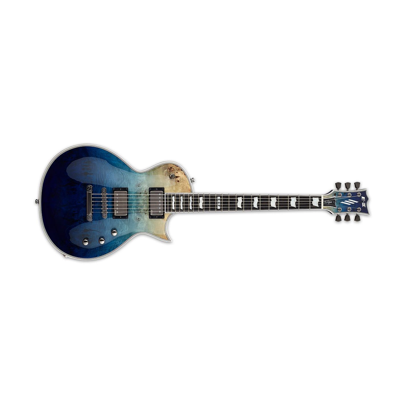 ESP E-II ECLIPSE BLUE NATURAL FADE