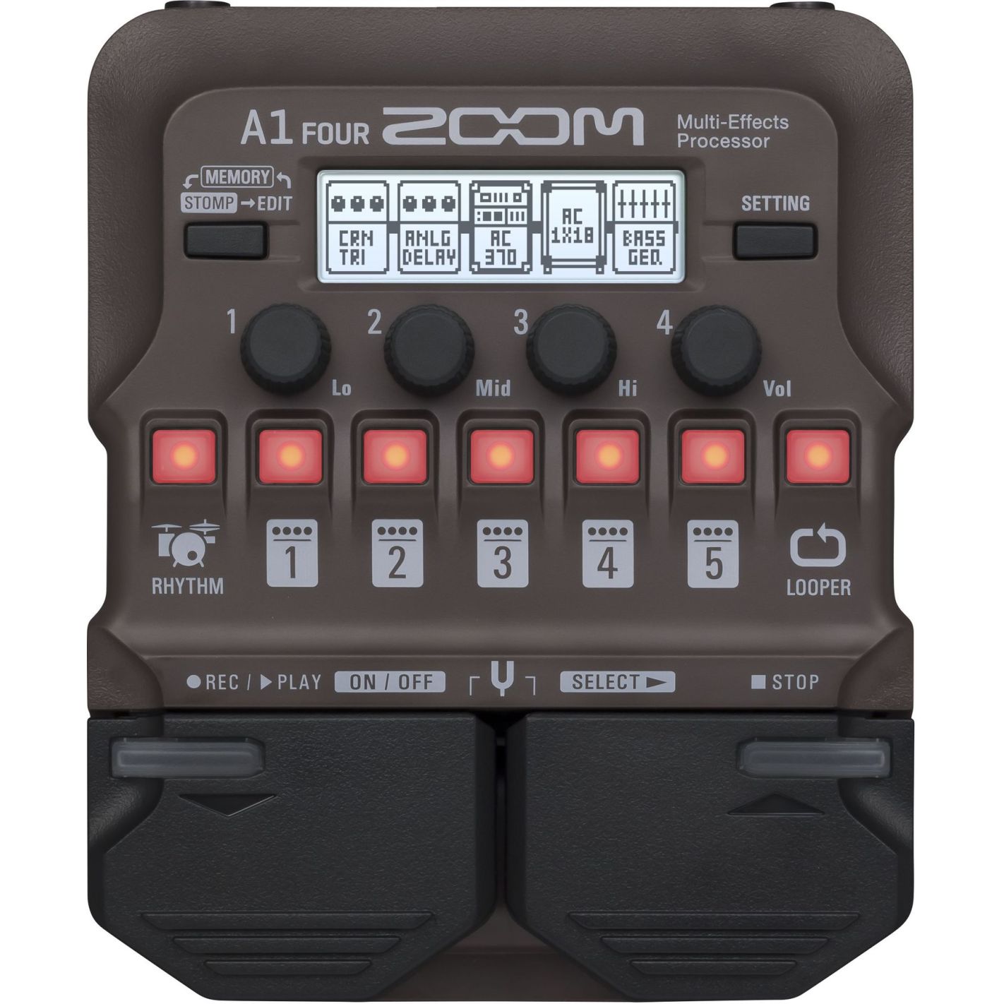 ZOOM A1 FOUR ACOUSTIC FX PEDAL