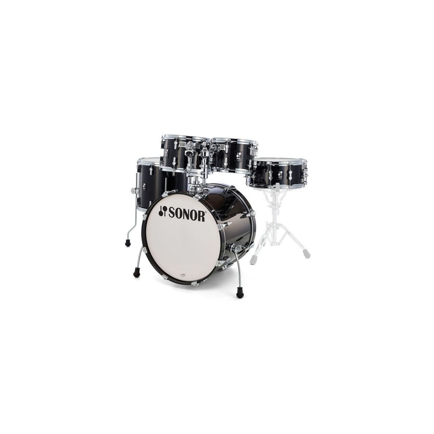 SONOR AQ2 STAGE SET TSB TRANSPARENT STAIN BLACK
