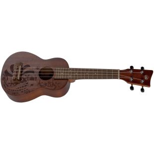 VGS KT-SO-NIPPON UKELELE SOPRANO MANOA KALEO TATTOO
