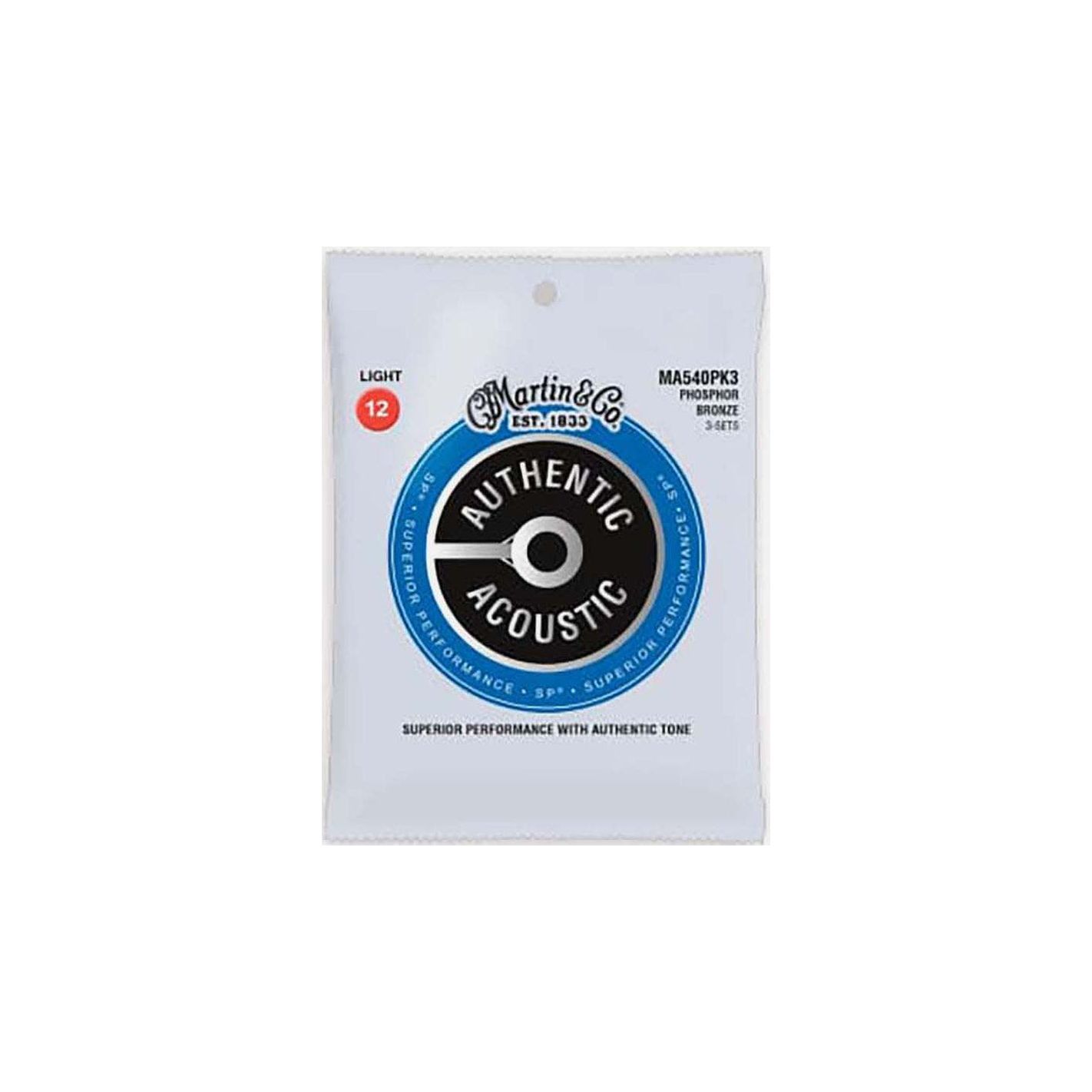 MARTIN ACCESSORIES MA540PK3 SP LIGHT