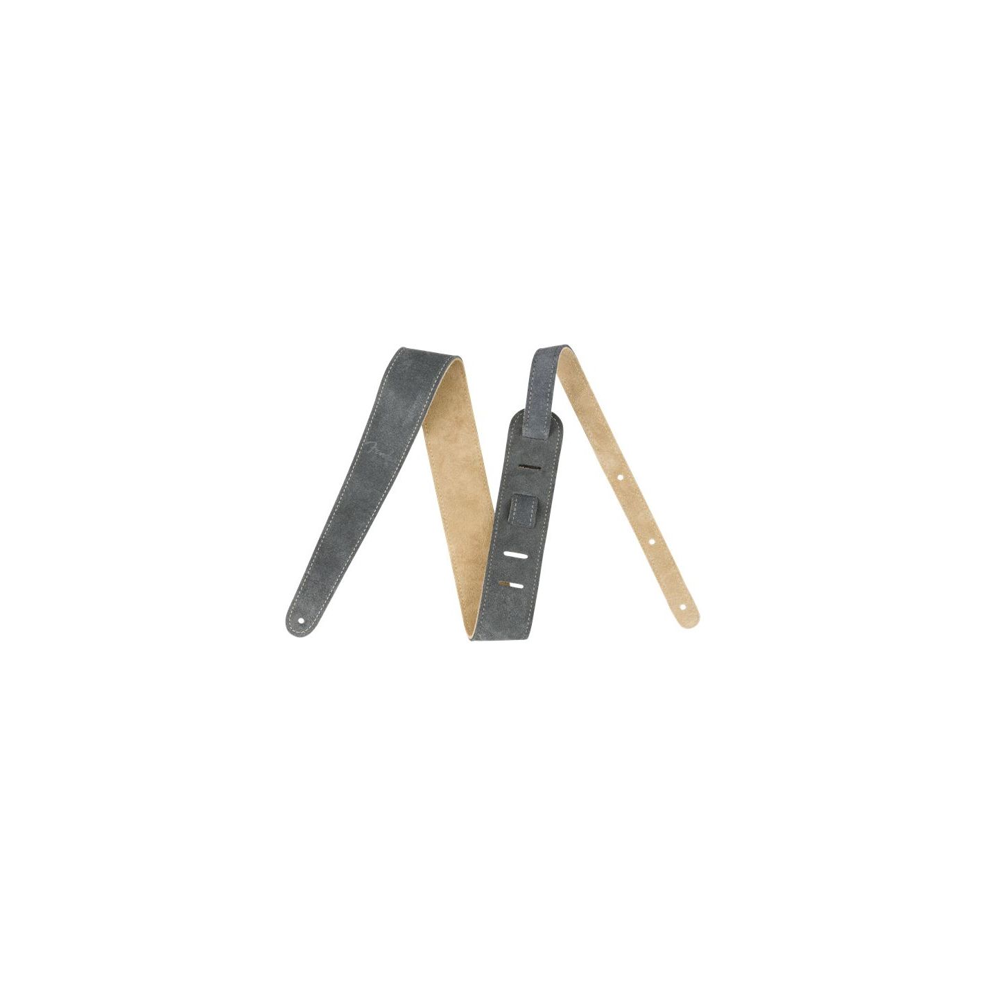 FENDER 2 SUEDE STRAP GRAY TAN REVERSIBLE