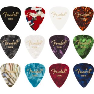 FENDER 351 CELLULOID MEDLEY 12 THIN