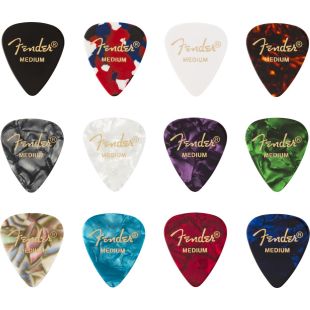 FENDER 351 CELLULOID MEDLEY 12 MEDIUM