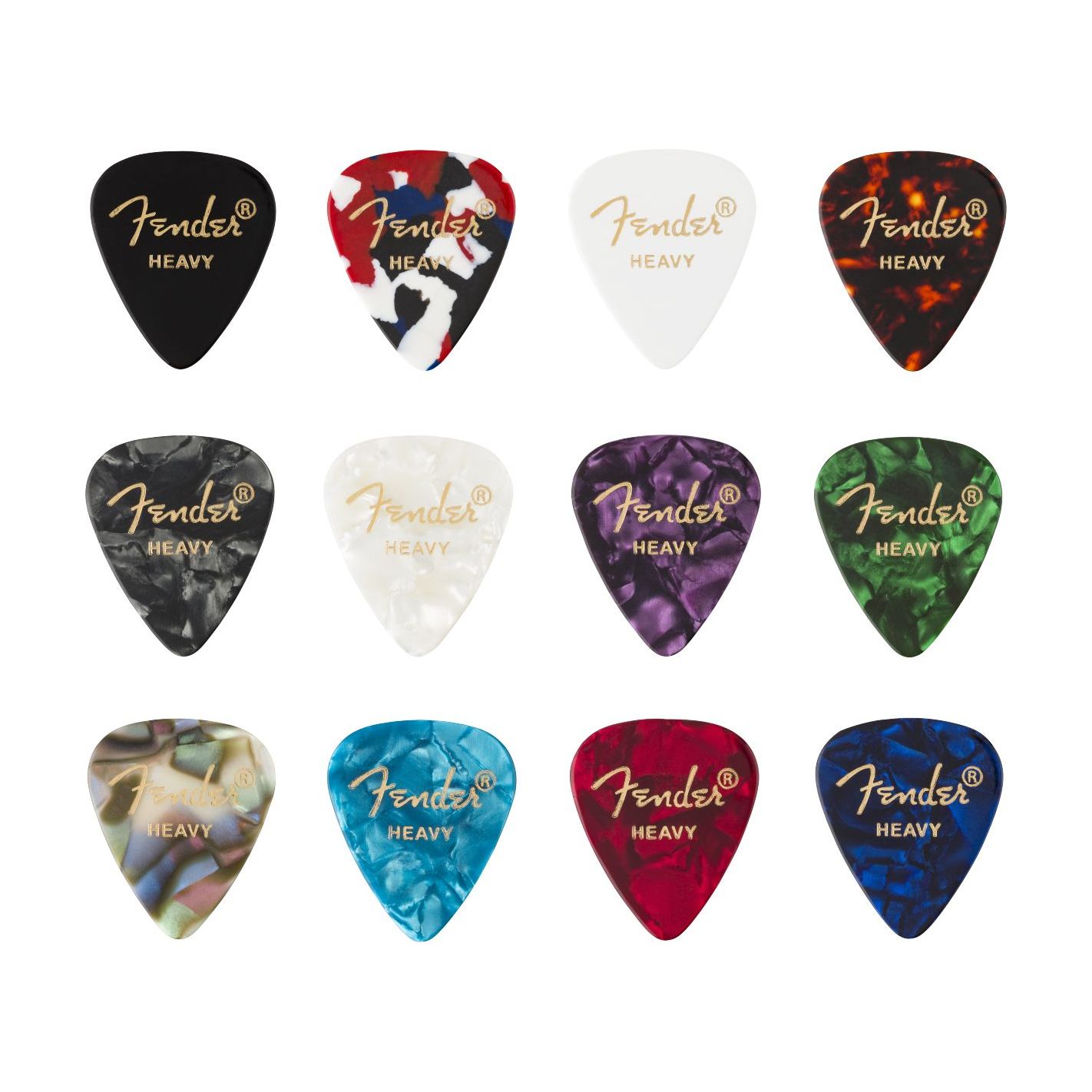 FENDER 351 CELLULOID MEDLEY 12 HEAVY