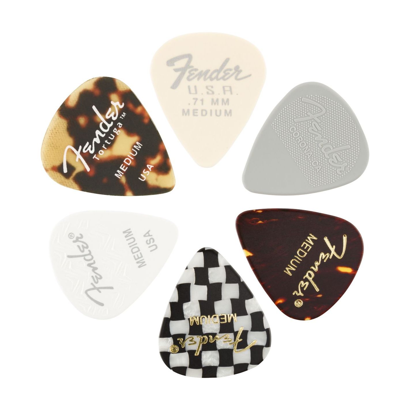 FENDER 351 MATERIAL MEDLEY 6 MEDIUM