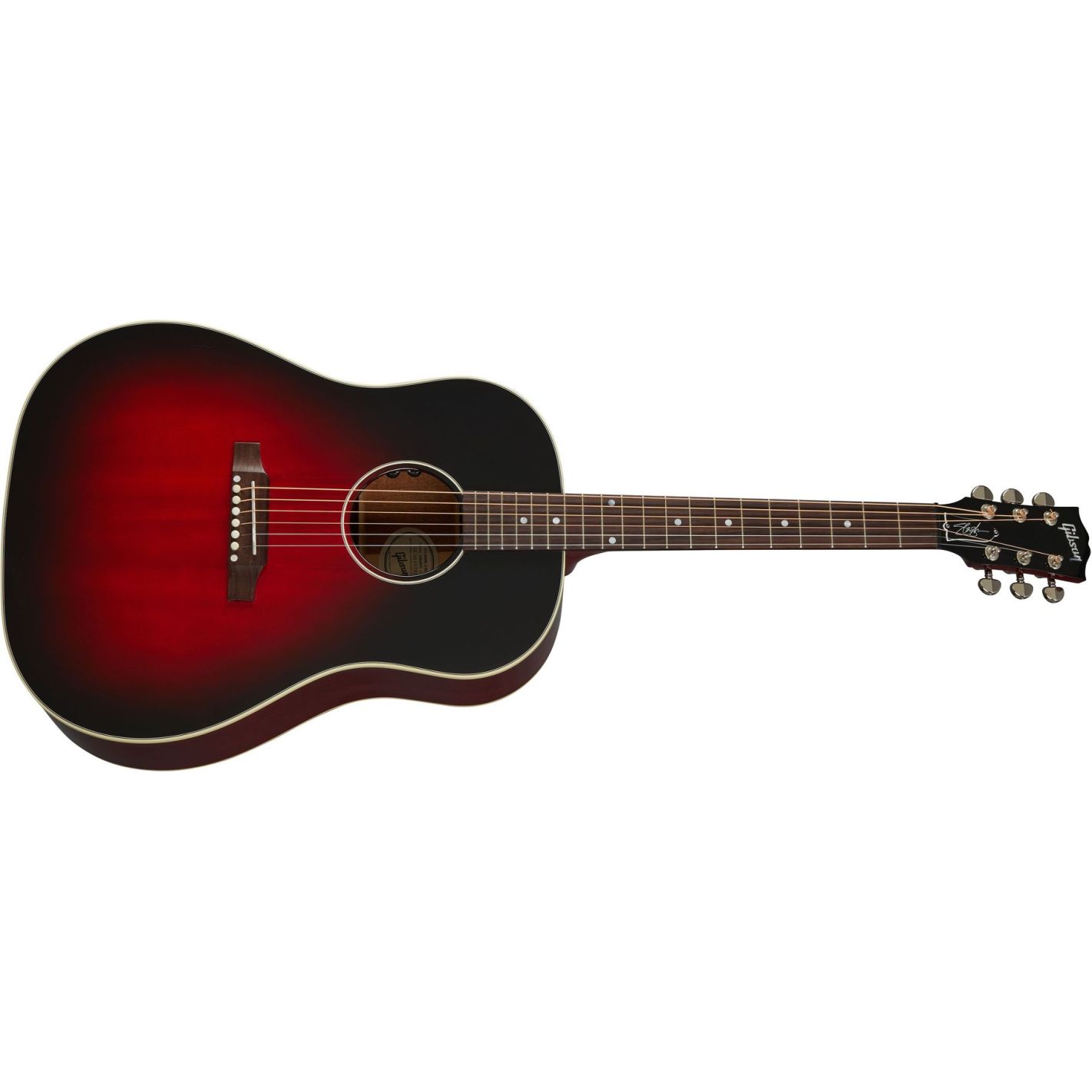 GIBSON SLASH J-45 VERMILLION BURST
