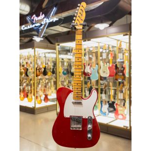 FENDER CUSTOM SHOP 57 TELECASTER JOURNEYMAN RELIC MN AGED CANDY APPLE RED