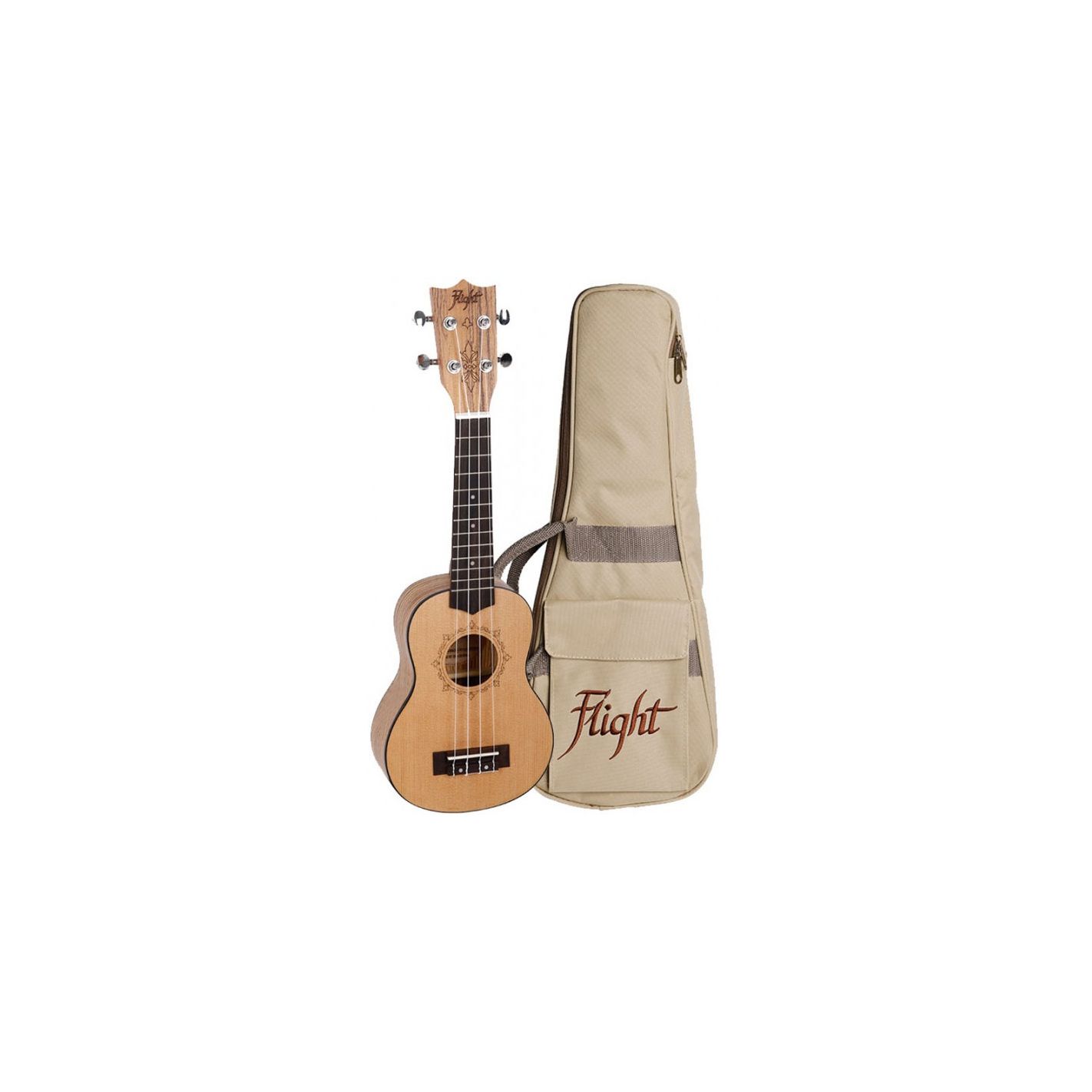 FLIGHT DUS 320 ZEBRANO UKELELE SOPRANO