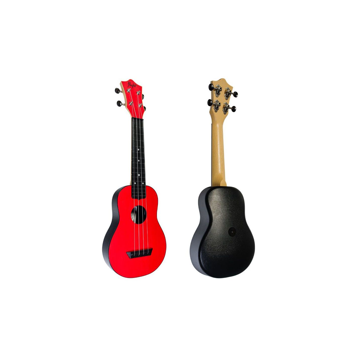 FLIGHT TUS 35 RD TRAVEL ROJO UKELELE SOPRANO