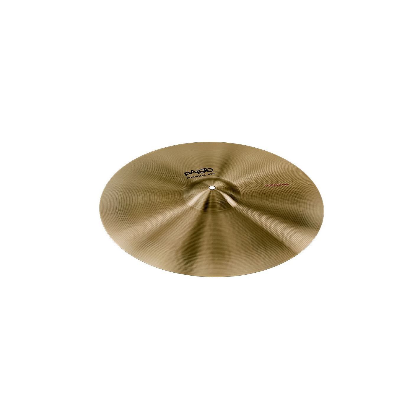 PAISTE FORMULA 602 20 PAPERTHIN CRASH
