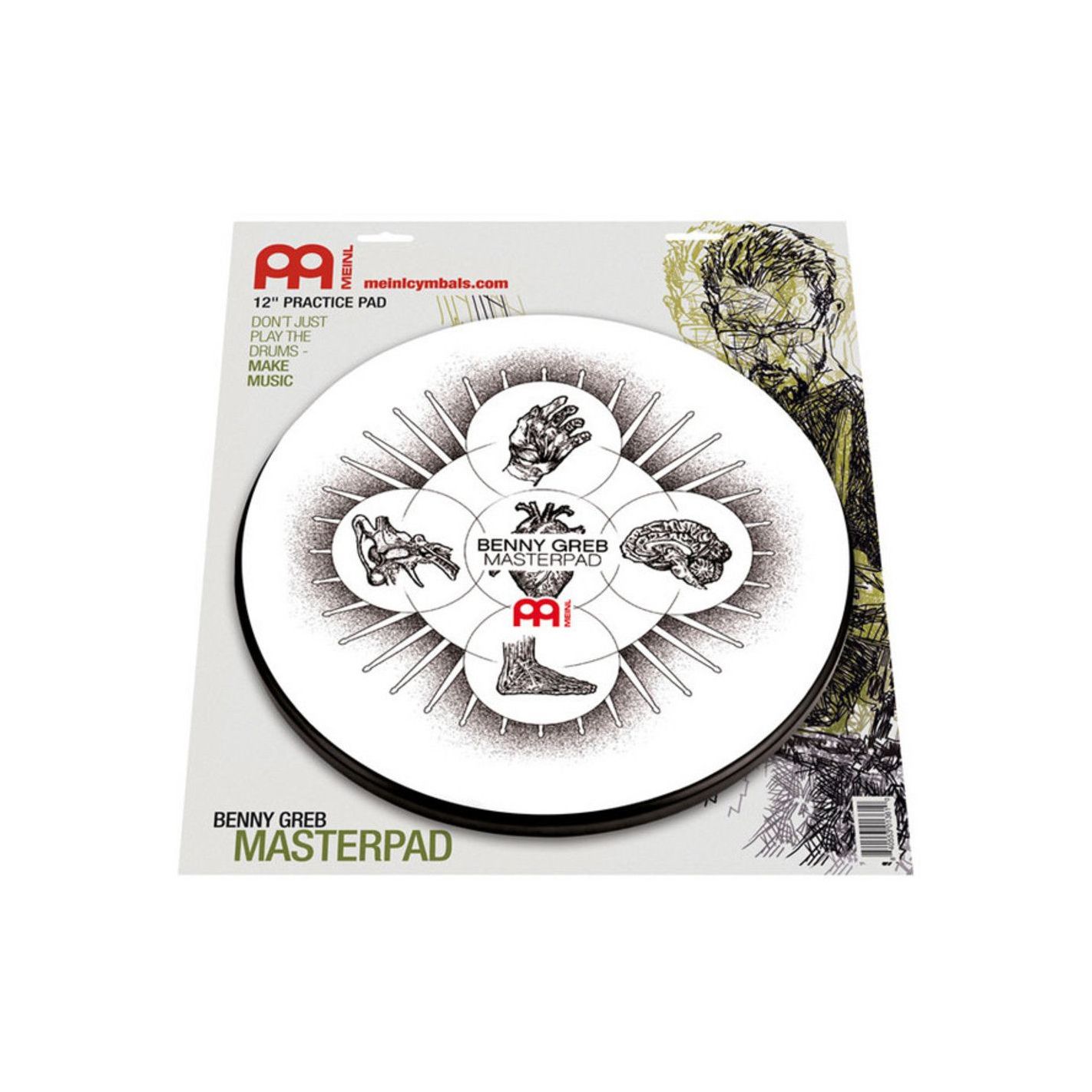 MEINL MPP-12-BG 12 PRACTICE PAD