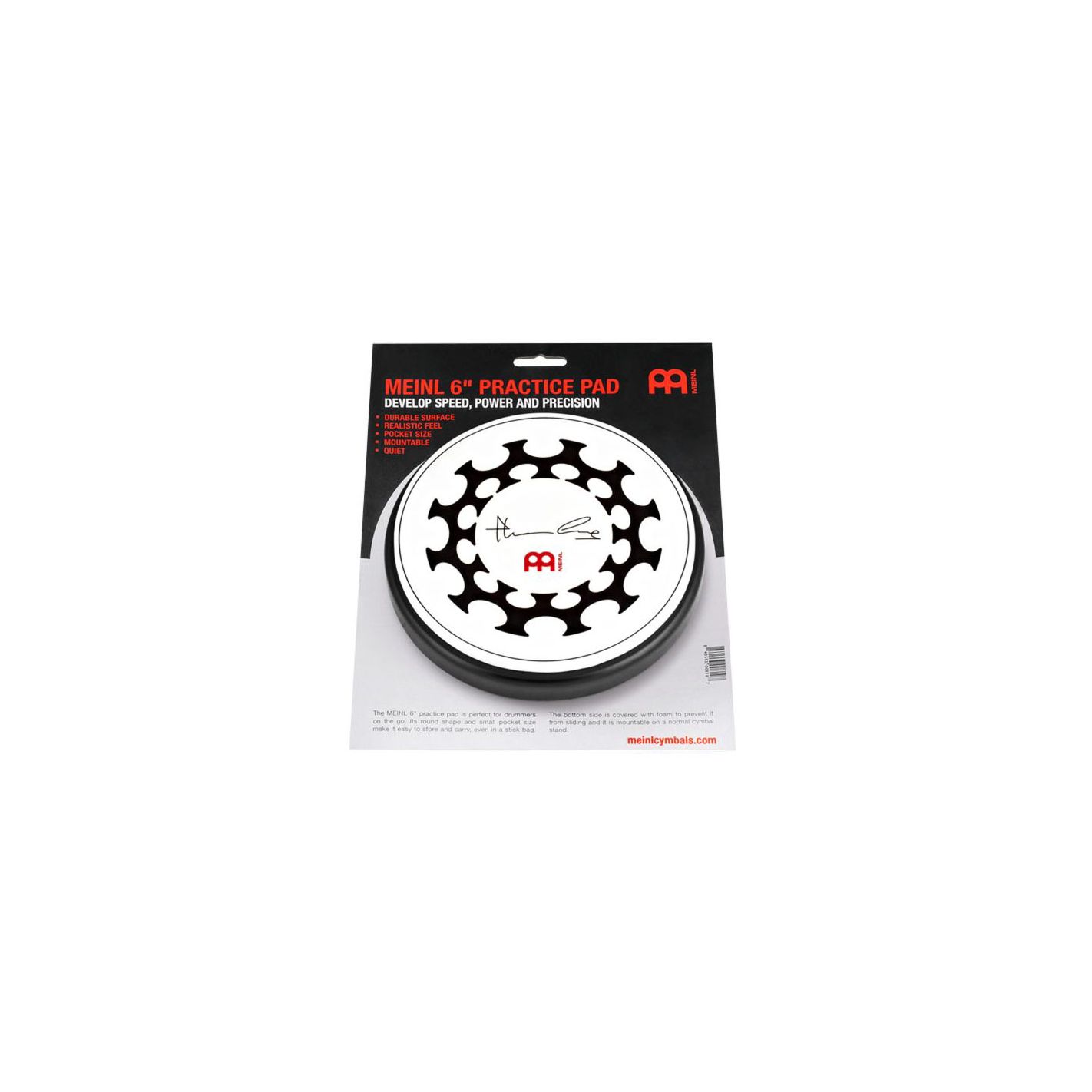 MEINL MPP-6-TL 6 PRACTICE PAD