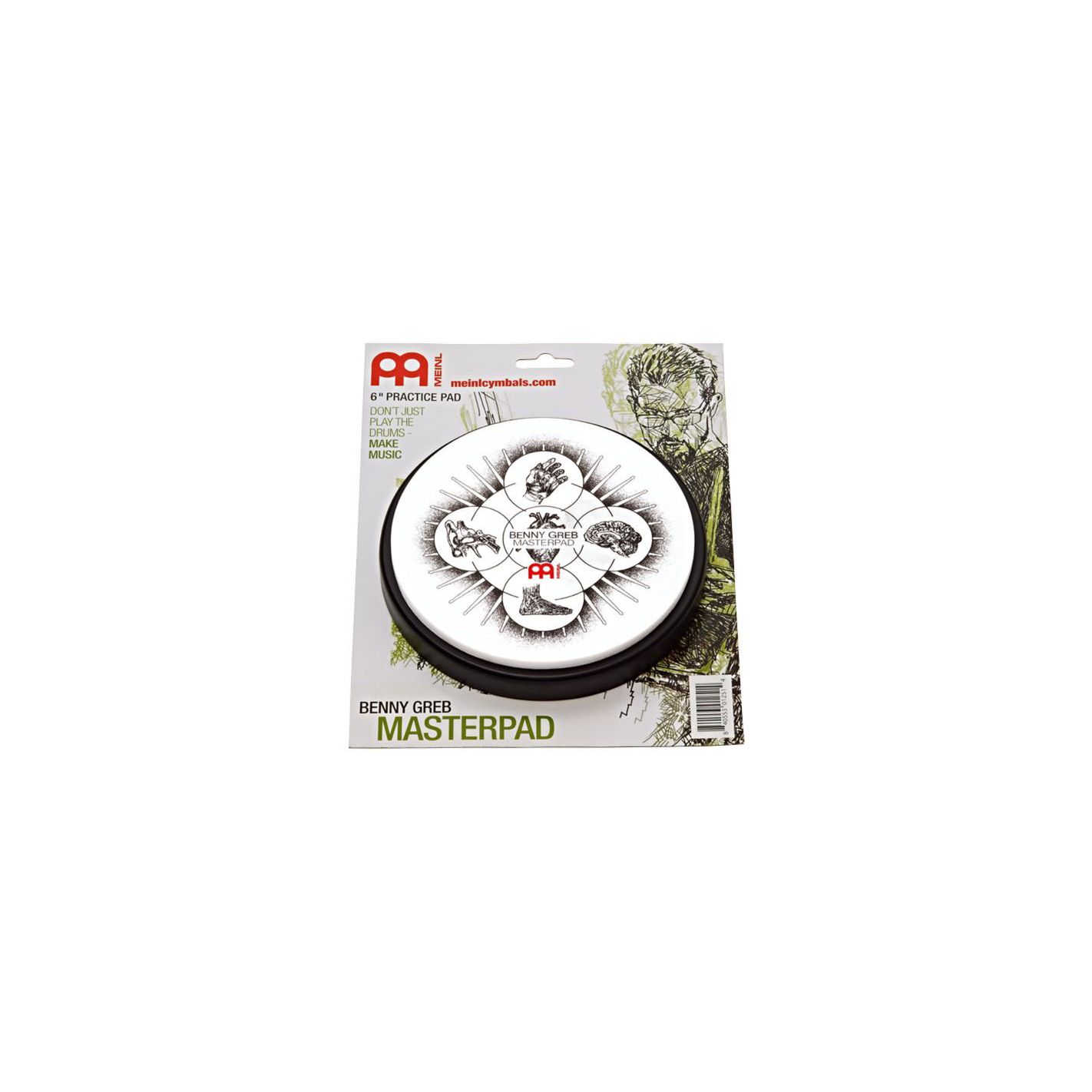 MEINL MPP-6-BG 6 PRACTICE PAD
