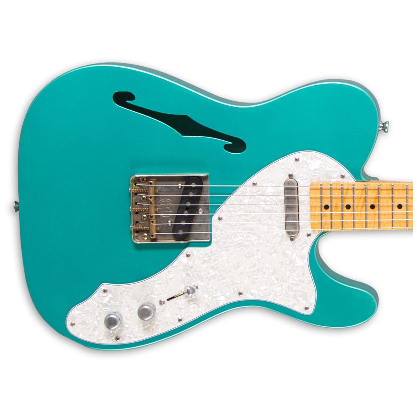 MAYBACH TELEMAN T68 THINLINE TEAL GREEN CUSTOM SHOP