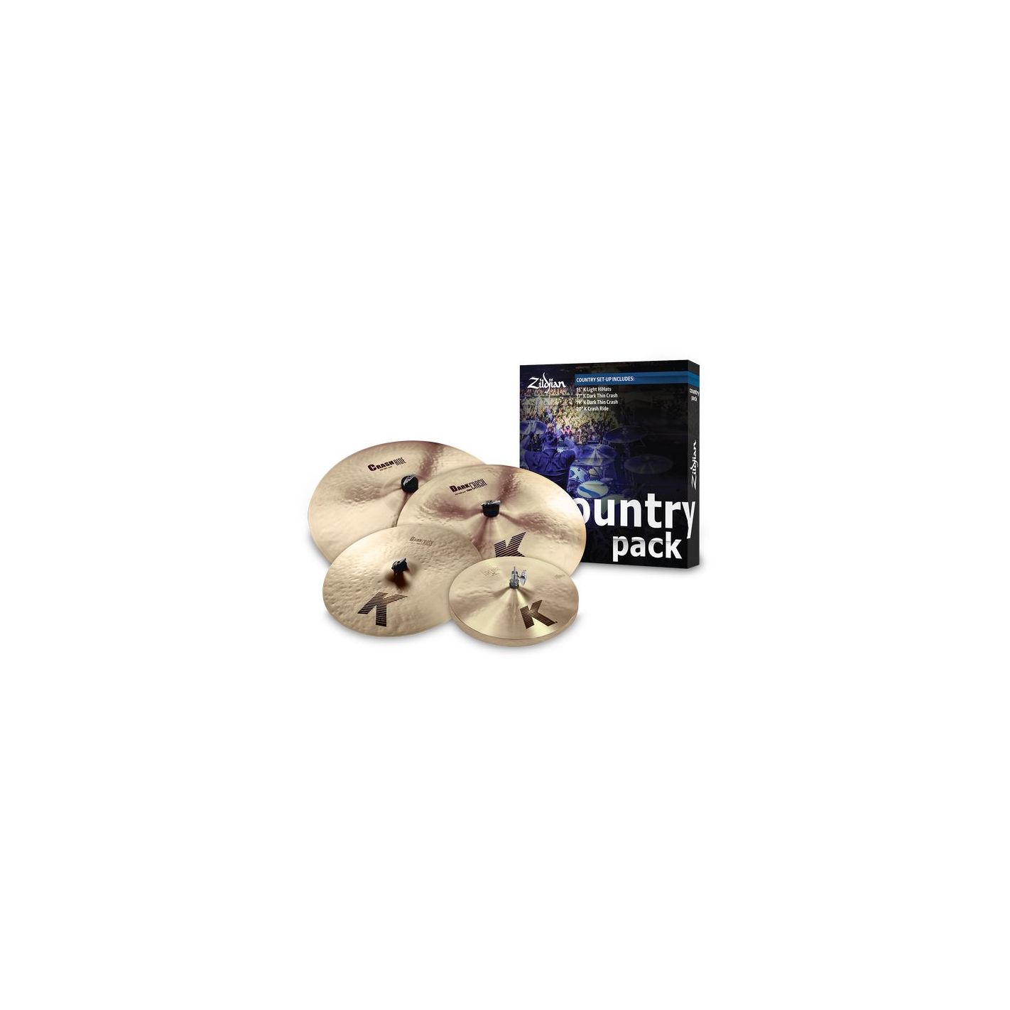 ZILDJIAN K-SERIES COUNTRY PACK