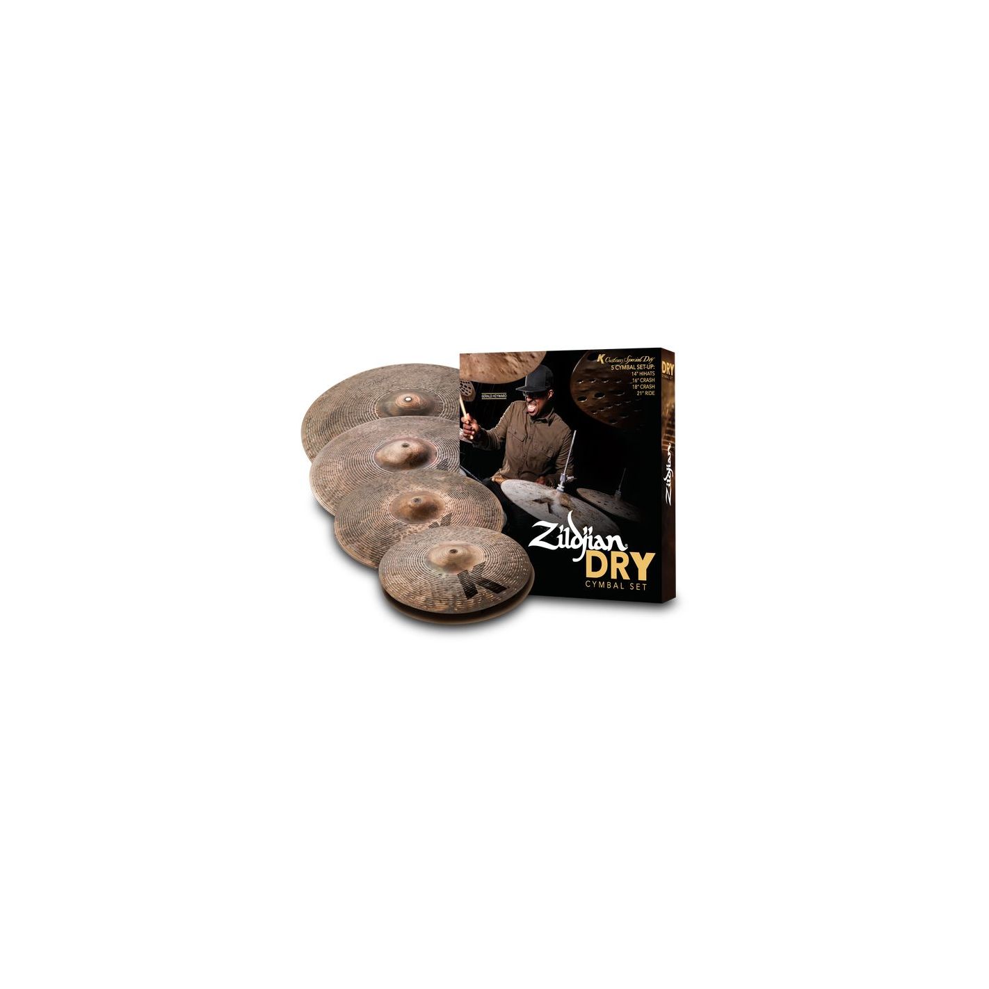 ZILDJIAN K-CUSTOM SPECIAL DRY CYMBAL SET