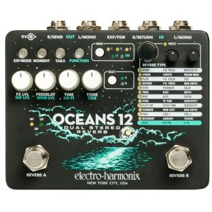 ELECTRO HARMONIX OCEANS 12 DUAL STEREO REVERB