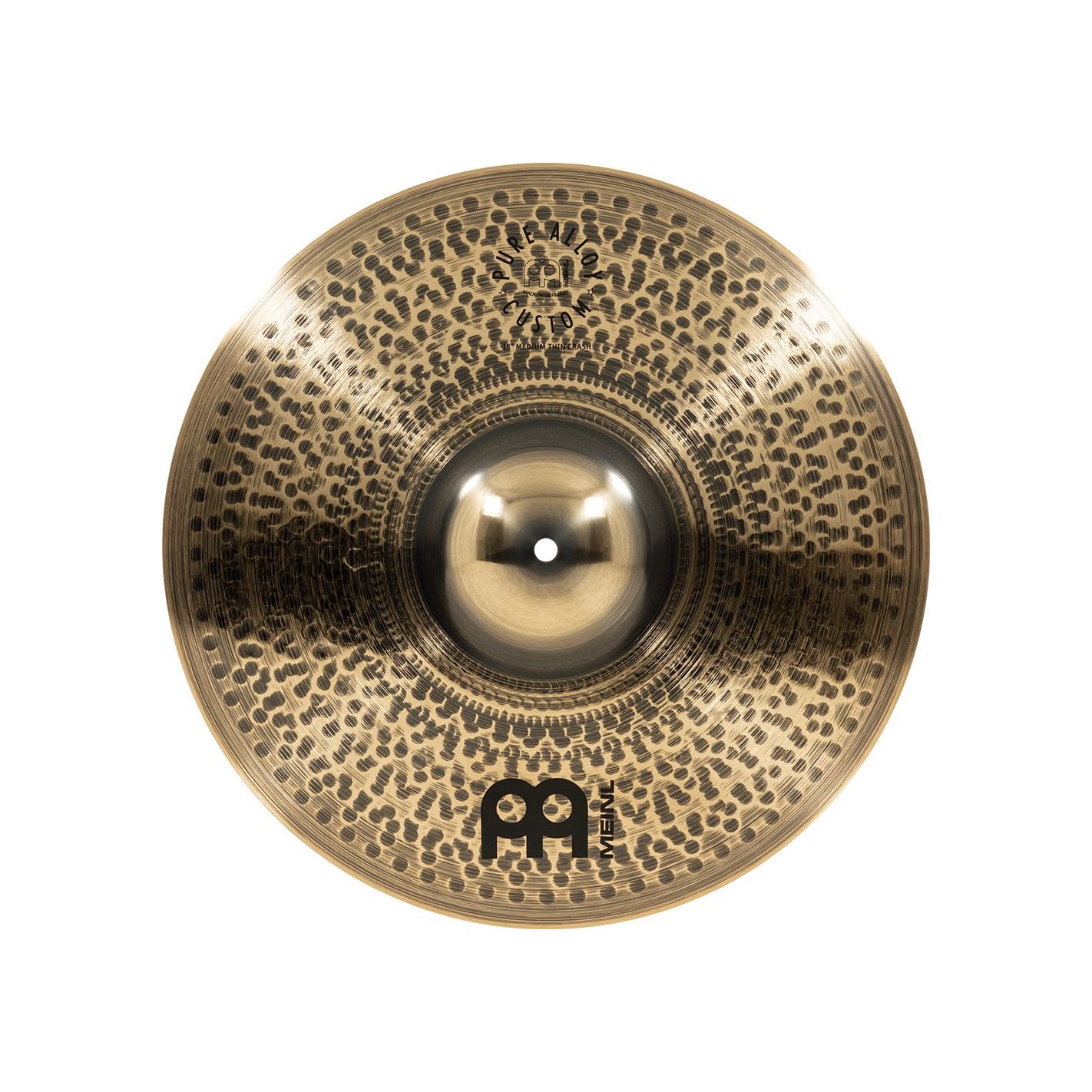 MEINL PAC18MTC PURE ALLOY CUSTOM 18 MEDIUM THIN CRASH