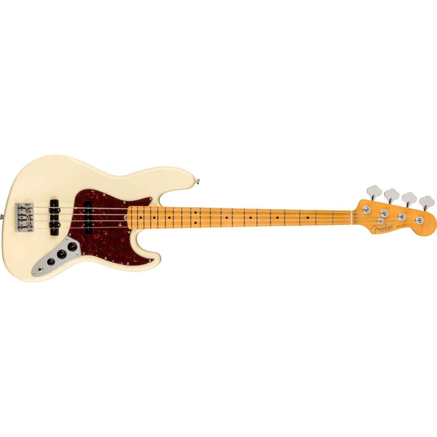 FENDER AMERICAN PROFESSIONAL II JAZZ BASS MN OLYMPIC WHITE