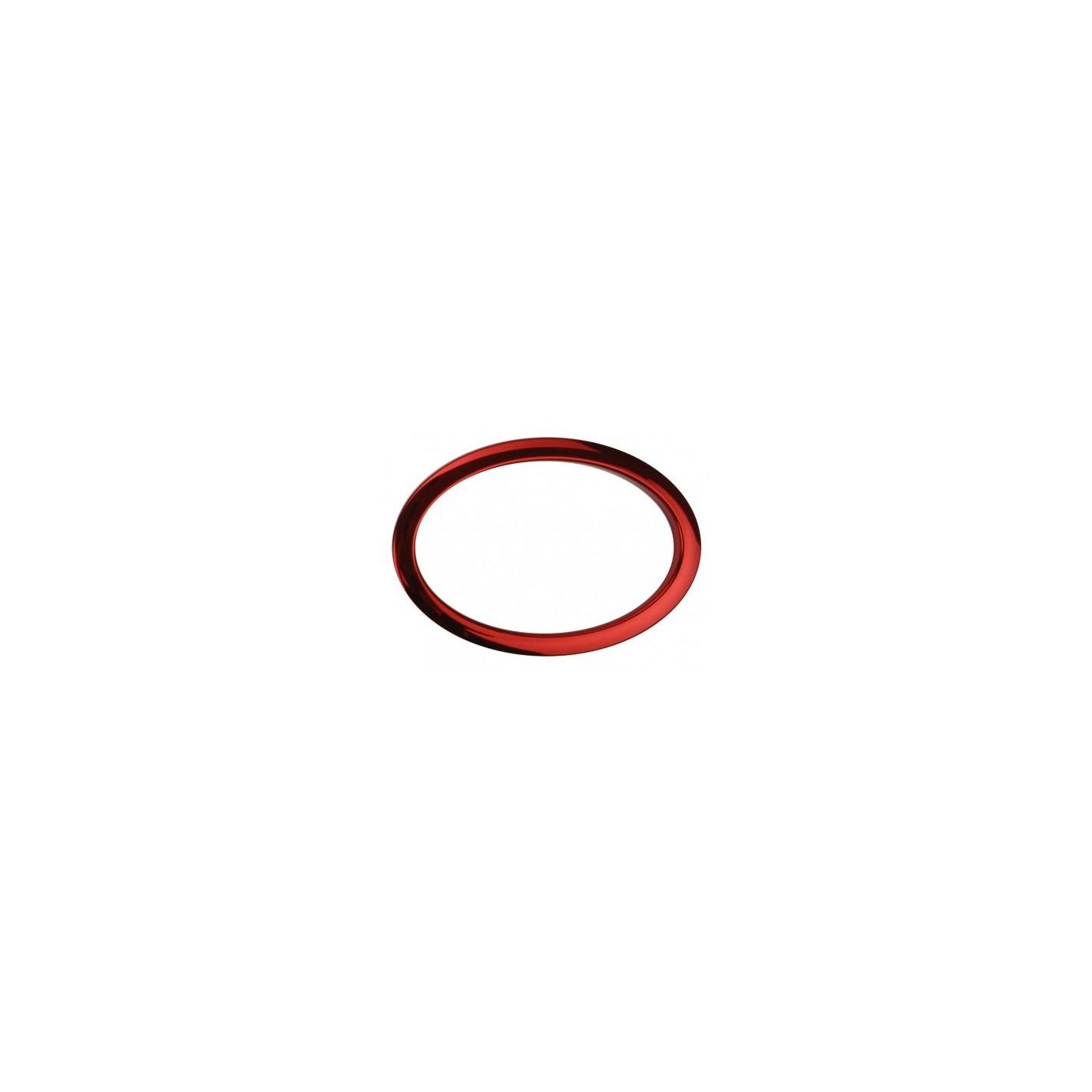 BASS DRUM OS HOR6 RED OVAL 6