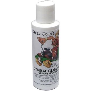 CRAZY JOHNS CYMBAL CLEANER AND POLISH 4OZ