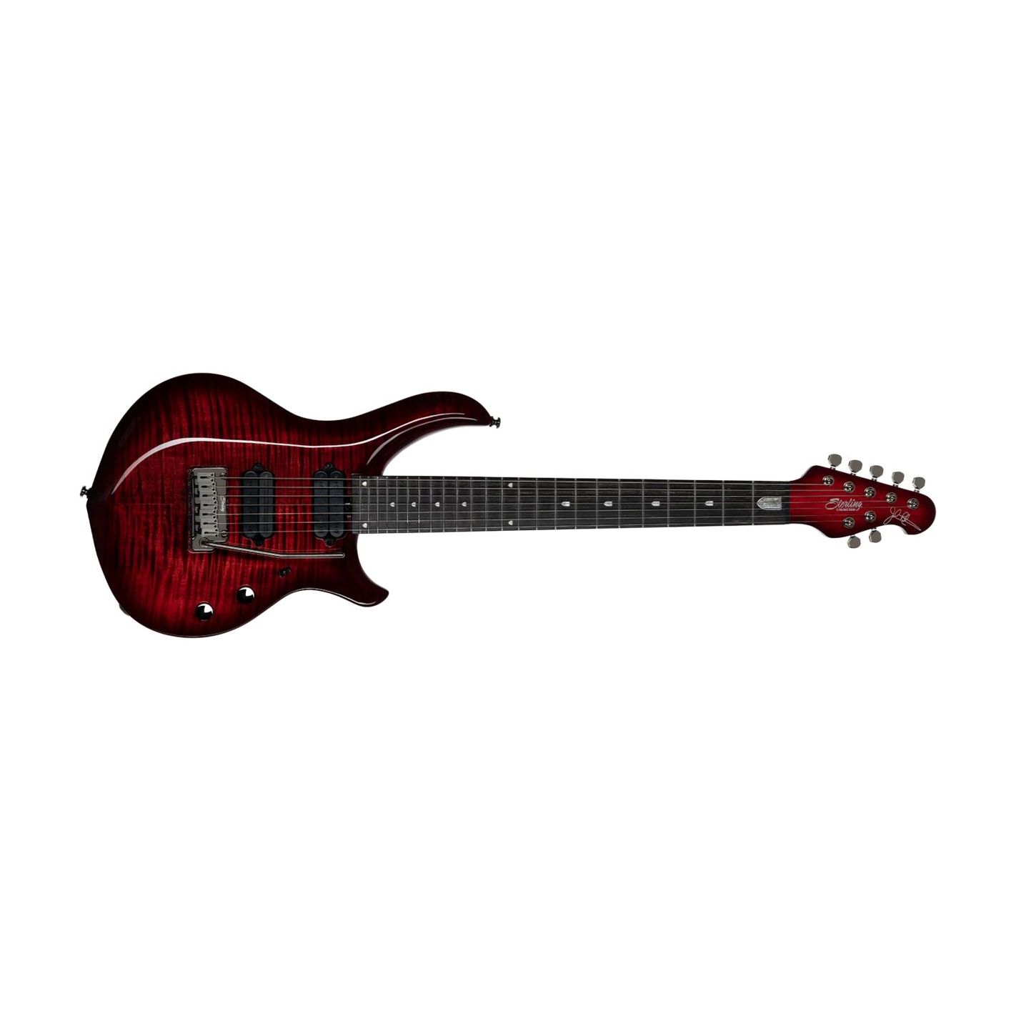 STERLING BY MUSIC MAN PETRUCCI MAJESTY MAJ270XFM ROYAL RED