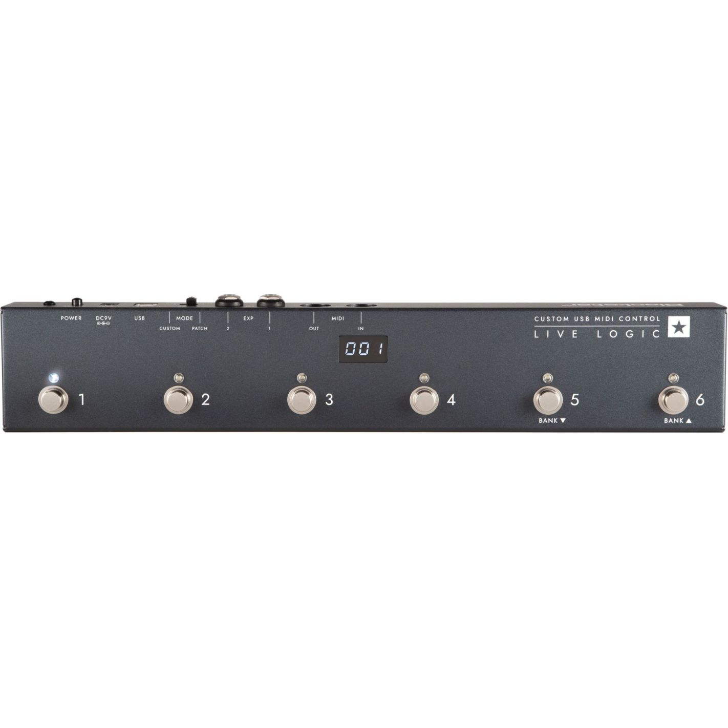 BLACKSTAR LIVE LOGIC MIDI CONTROL