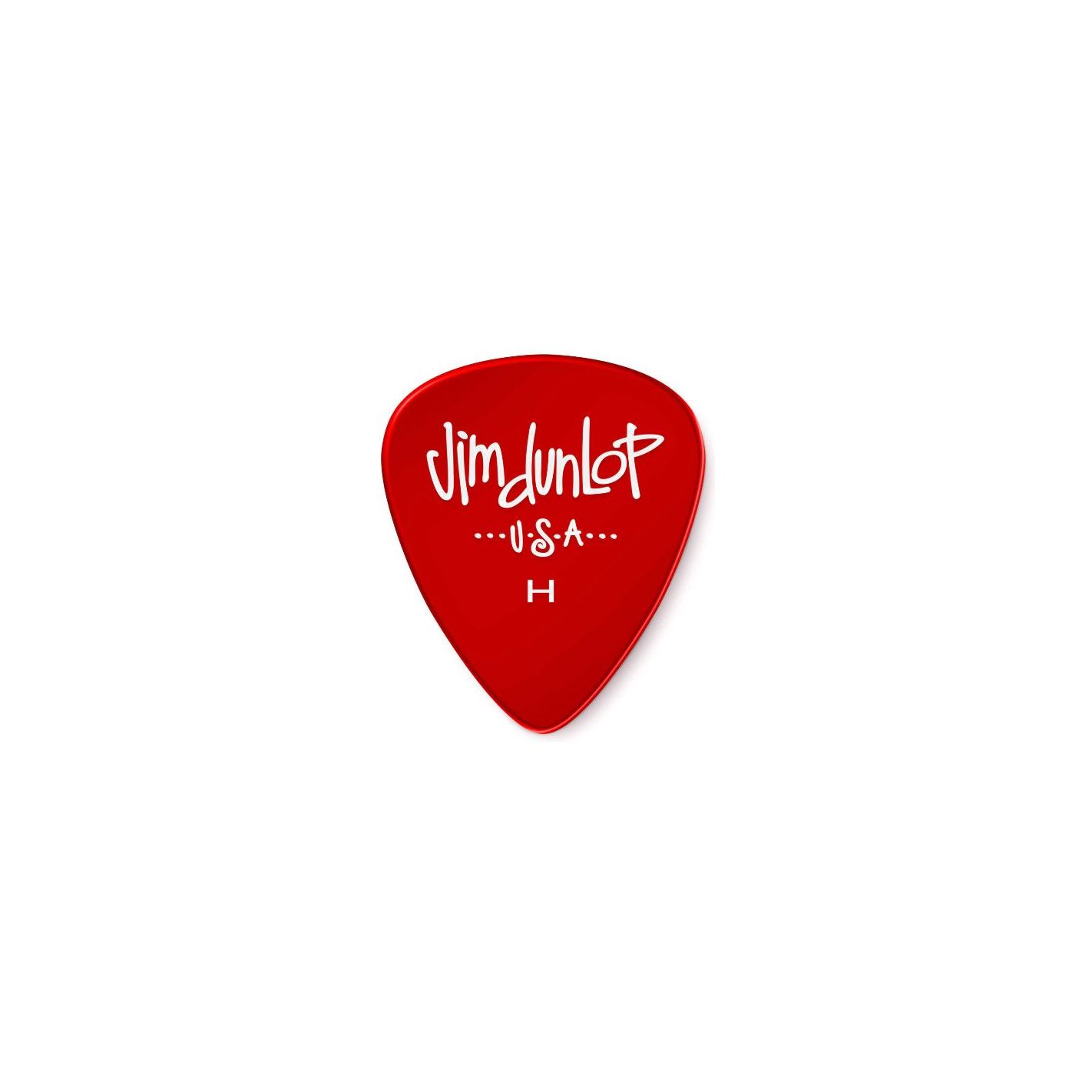 JIM DUNLOP GELS RED HEAVY PICK 486-HV